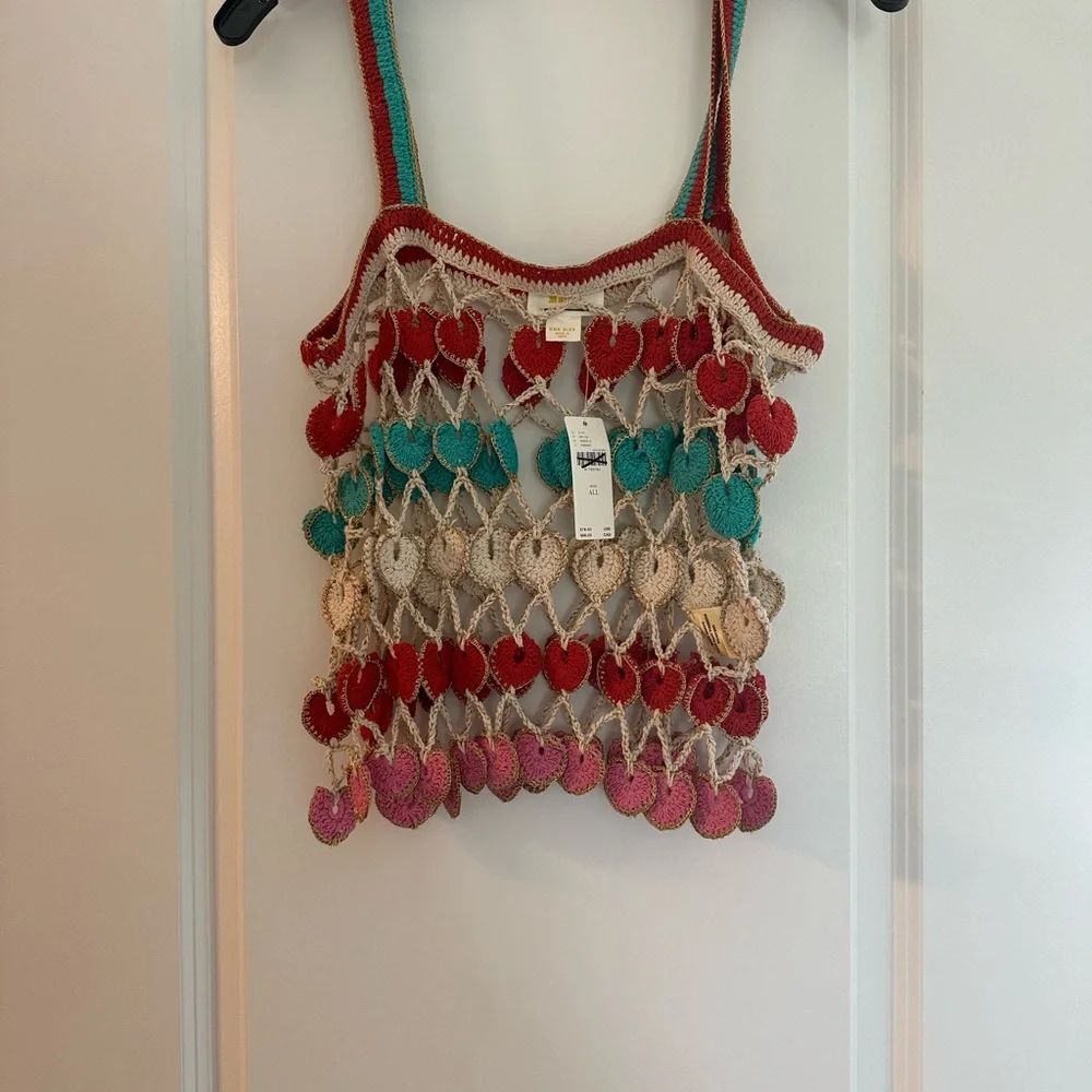 Anthropologie Maeve Crochet 🧶 top- similar to the one worn on Emily in Paris - Picture 3 of 3